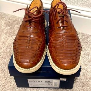 Cole Haan Zero Grand woven Woodbury Sz 8.5